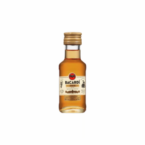 Bacardi Gluten Free 80 Proof Gold Rum Bottle 100 ml