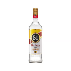 Cachaca 51 80 Proof Brazilian Rum Bottle 1 L