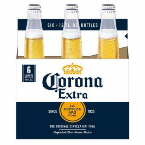 Corona Extra Mex can Lager Longneck Bottles 12 fl oz x 6 ct 1