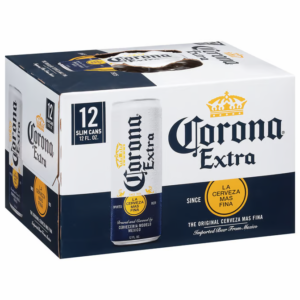 Corona Extra Mexican Lager Slim Cans 12 fl oz x 12 ct 1
