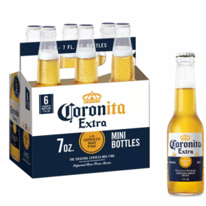 Coronita Extra Mexican Lager Mini Longneck Bottles 7 fl oz x 6 ct 1