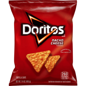 Doritos Nacho Cheese Flavored Tortilla Chips 1 75 oz