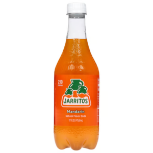 Jarritos Mandarin Soda Bottle 17.7 oz