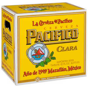 Pacifico Clara Mexican Lager Bottles 12 fl oz x 12 ct 1