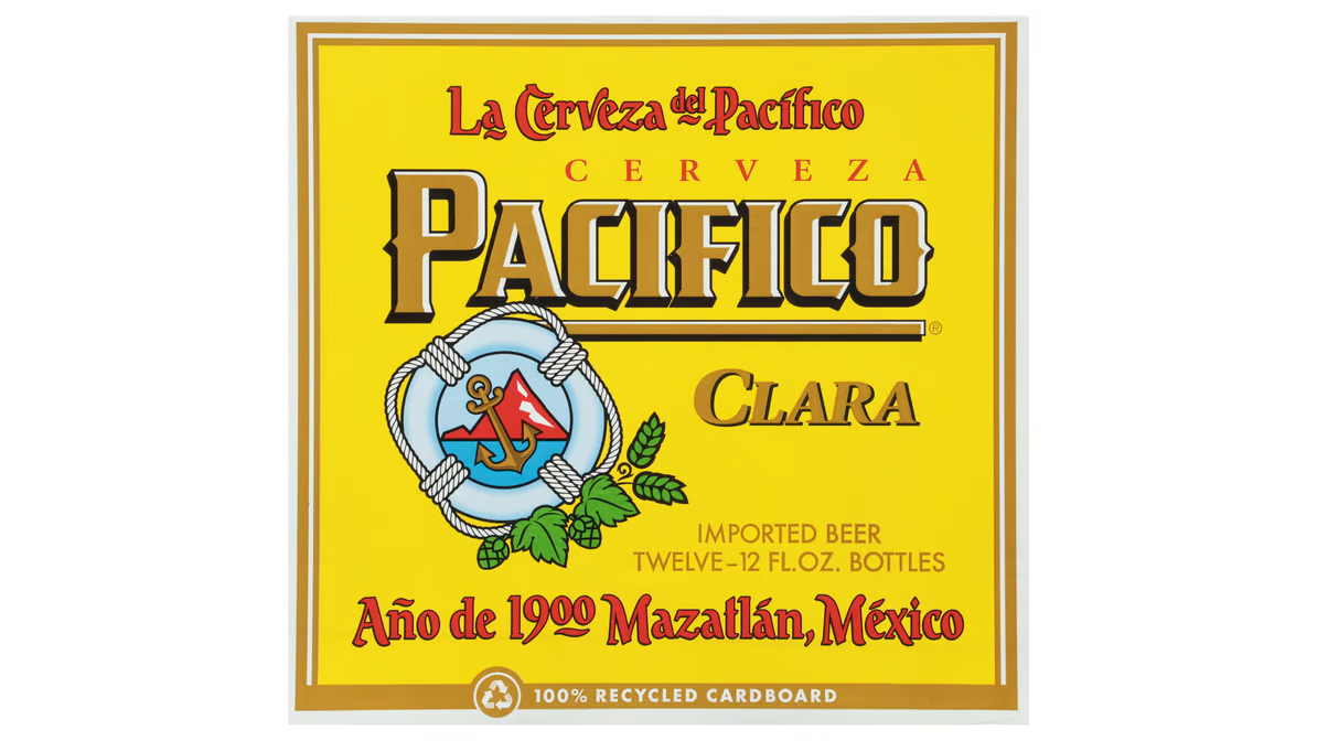 Pacifico Clara Mexican Lager Bottles 12 fl oz x 12 ct 2