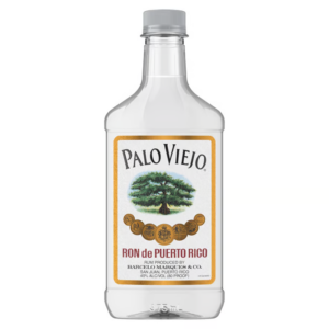 Palo Viejo 80 Proof White Rum Bottle 375 ml