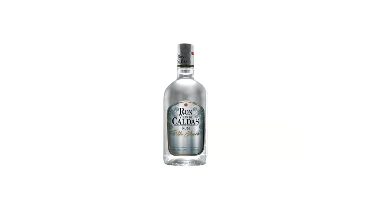Ron Viejo de Caldas Columbian 40  Blanco Rum Bottle 750 ml