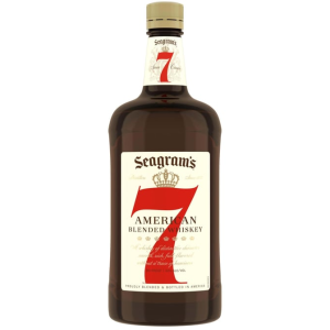 Seagrams 7 Crown 80 Proof American Blended Whiskey Bottle 1 75 L