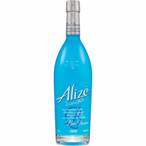 alize bleu passion liqueur bottle  375 ml