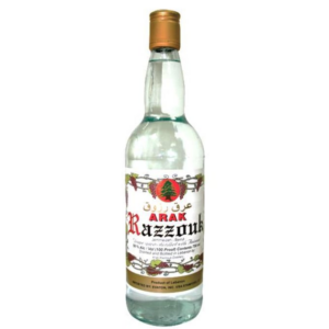 arak razzouk 100 proof anise brandy bottle  750 ml