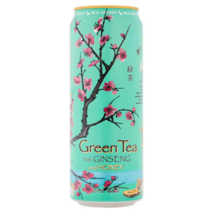 arizona ginseng and honey green tea can  23 fl oz