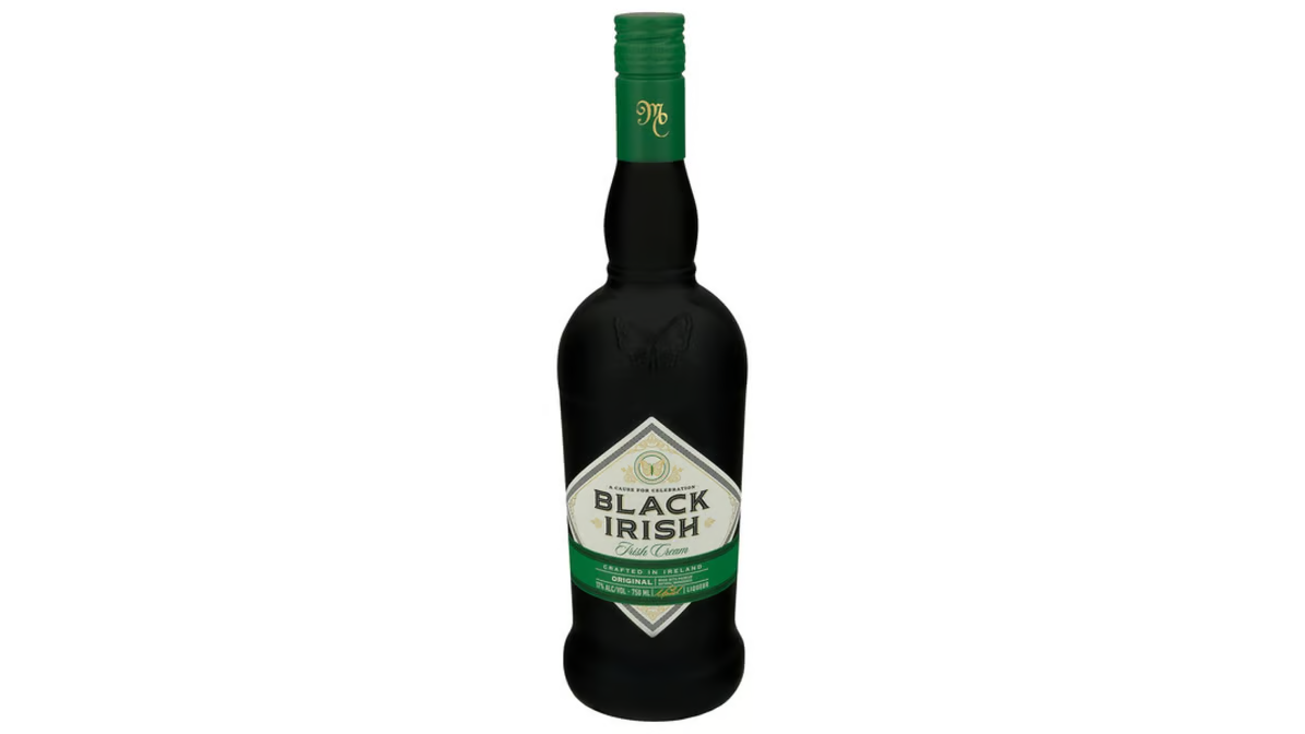 black irish original irish cream liqueur bottle  750 ml