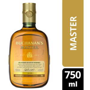 buchanan s master blended scotch whiskey bottle  750 ml