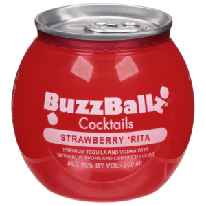 buzzballz strawberry  rita cocktails can  200 ml