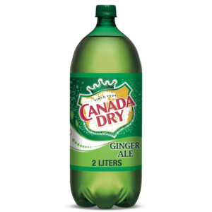 canada dry ginger ale bottle  2 l