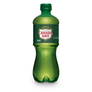 canada dry ginger ale soda bottle  20 fl oz