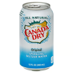 canada dry original sparkling seltzer water  12 fl oz