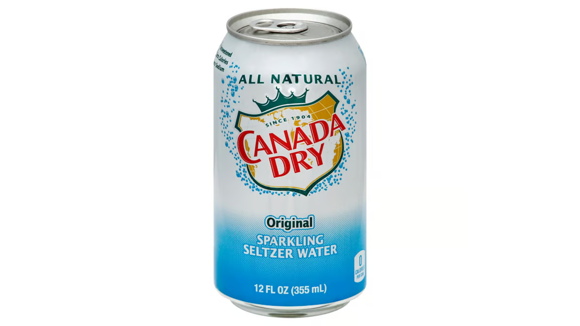 canada dry original sparkling seltzer water  12 fl oz