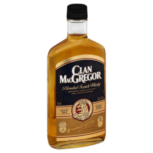 clan macgregor blended scotch whisky bottle  375 ml