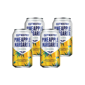 cutwater spirits pineapple 10  margarita cans  12 oz 4 ct