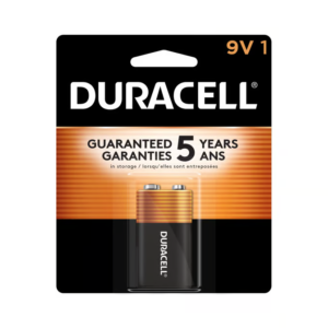 duracell coppertop 9v alkaline battery