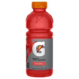 gatorade fruit punch thirst quencher bottle  20 fl oz