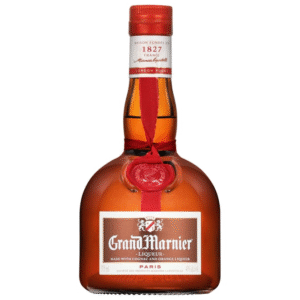 grand marnier cordon rouge 80 proof orange liqueur with cognac bottle  375 ml