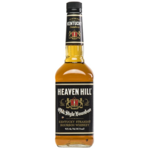 heaven hill kentucky straight bourbon whiskey black label  750 ml