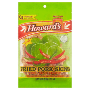 howards lime chili pork skins strips  3 oz