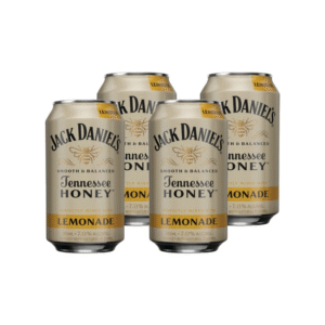 jack daniels tennessee honey whiskey lemonade cans  12 fl oz x 4 ct