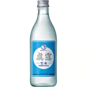 jinro soju bottle  375 ml