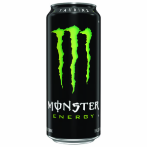 monster original energy drink can  16 oz