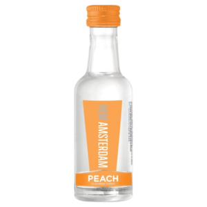 new amsterdam peach vodka bottle