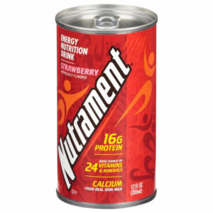 nutrament strawberry energy nutrition drink can  12 fl oz