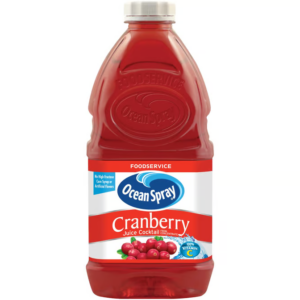 ocean spray cranberry juice cocktail bottle  60 fl oz