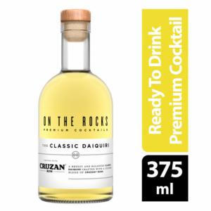 on the rocks cruzan classic daiquiri rtd cocktail bottle  375 ml