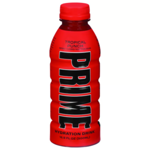 prime tropical punch hydration drink bottle  16.9 fl oz