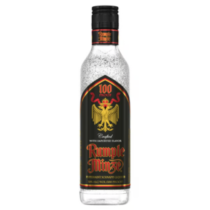 rumple minze peppermint 100 proof schnapps bottle  375 ml