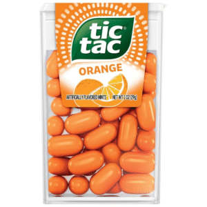 tic tac orange flavored mints  1 oz
