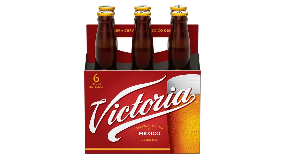 victoria amber mexican lager bottles  12 fl oz x 6 ct