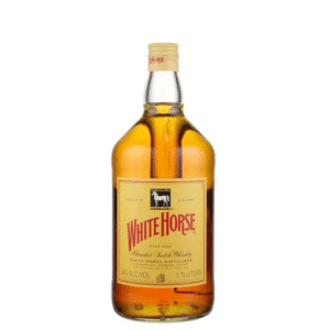 white horse blended scotch whisky bottle  1.75 l