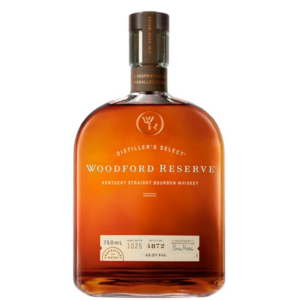 woodford reserve 90.4 proof kentucky straight bourbon whiskey bottle  750 ml